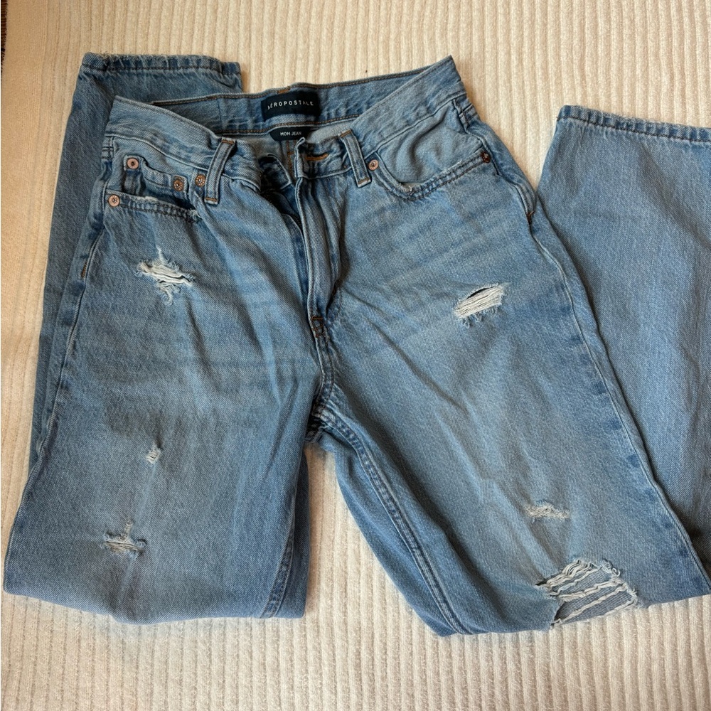 Aeropostale mom jeans size 0!
